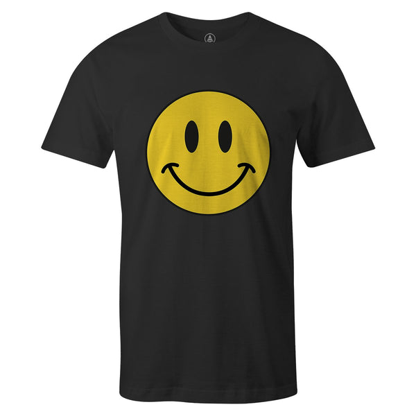 Smiley Face Tee – Men’s T-Shirt S / WHITE