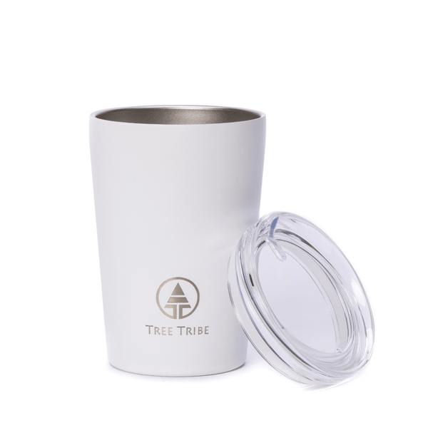 White Travel Cup (12 oz)  -  Travel Cup