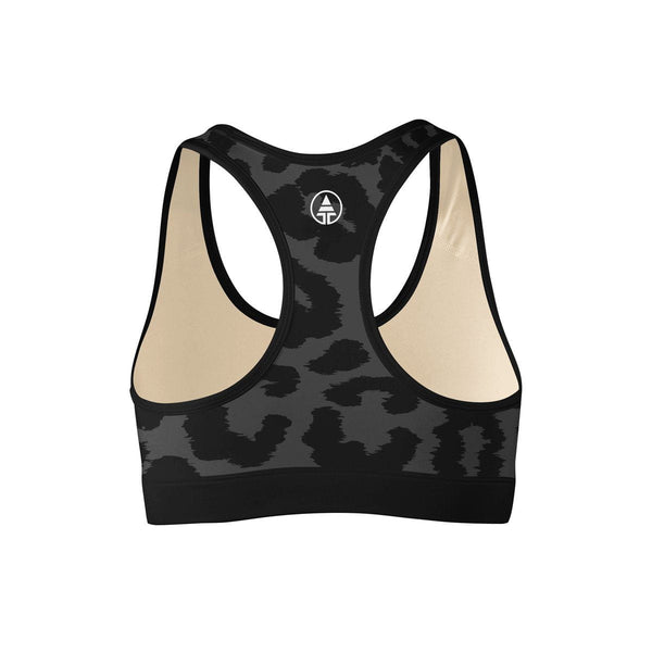 Night Leopard Sports Bra  -  Yoga Top