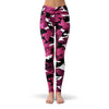 Pink Camo Leggings  -  Yoga Pants
