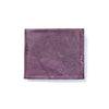 Leaf Leather Bifold Wallet - Purple