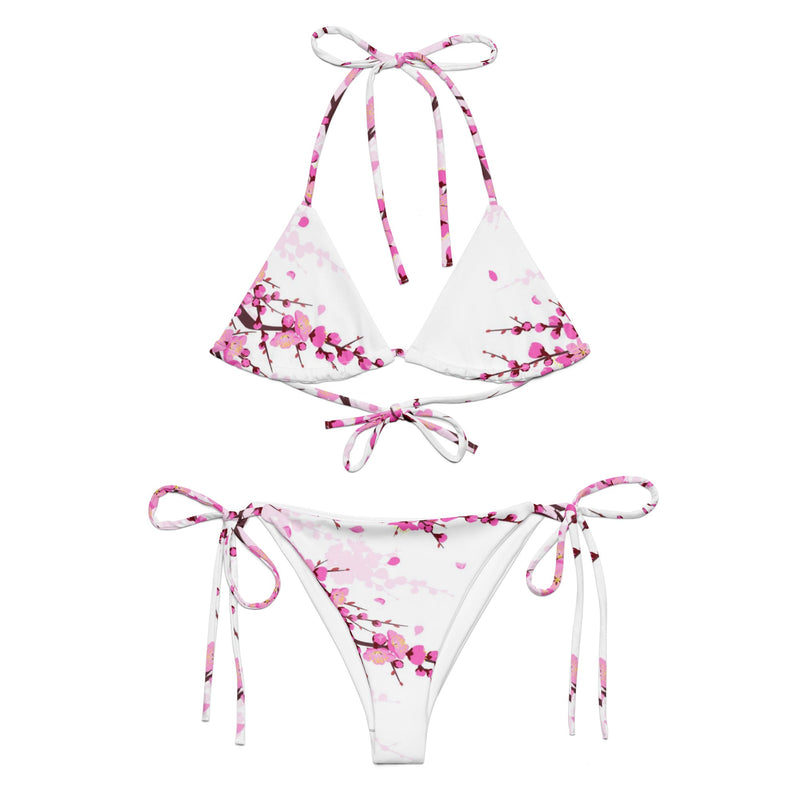 Cherry Blossom Bikini  Eco Friendly Women's Swimwear by Tree Tribe