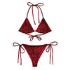 Red Rose Bikini  -  Bikini XS