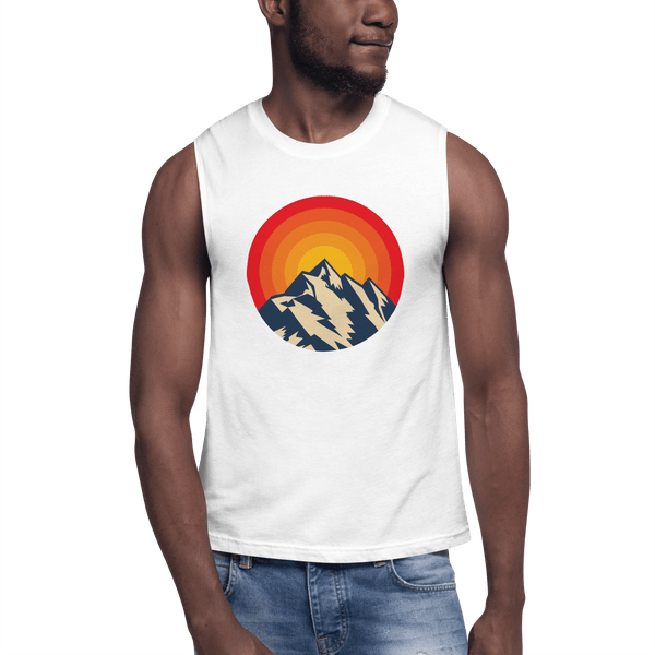 Muscle Shirt  -  White / S
