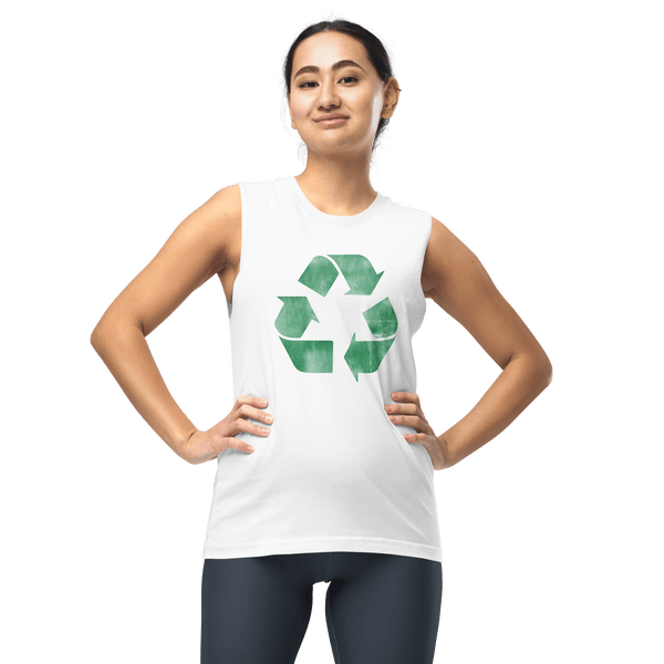 Recycle Muscle Tank  -  Black / S