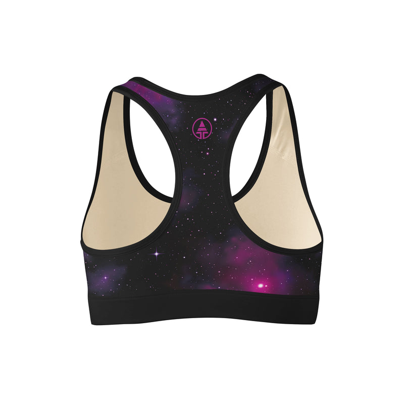 Dream Space Sports Bra | Galaxy Inspired Design Comfortable Activewear