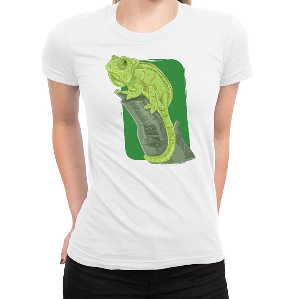 Chameleon Women's Tee  -  Women's T-Shirt XS / BLACK