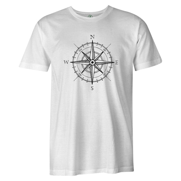 Compass Tee  -  Men's T-Shirt S / BLACK