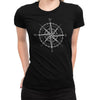 Compass Women's Tee  -  Women's T-Shirt XS / BLACK