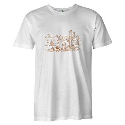 Desert Tee  -  Men's T-Shirt S / WHITE