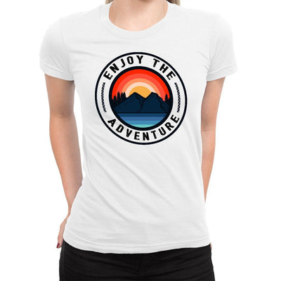 Enjoy The Adventure Women's Tee  -  Women's T-Shirt XS / WHITE