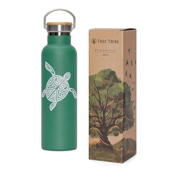 Flying Turtle Water Bottle (20 oz)  -  Reusable Bottle