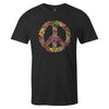 Hippy Peace Tee  -  Men's T-Shirt S / BLACK