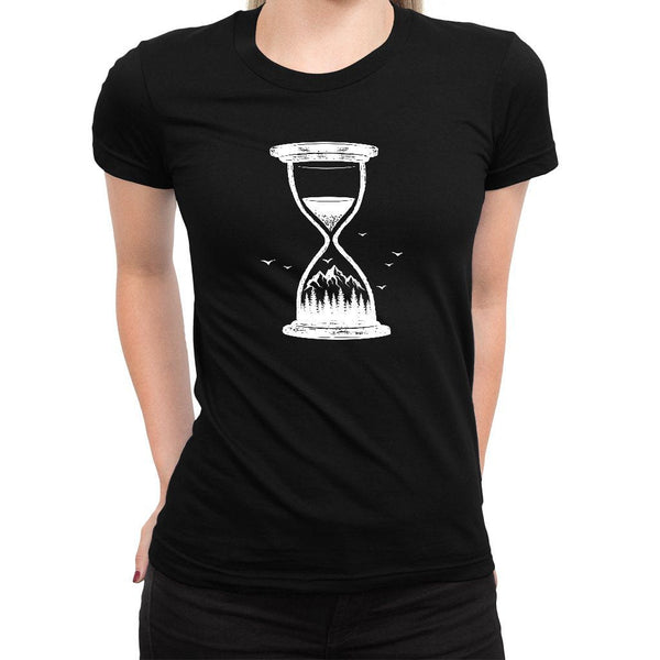 Hourglass Women's Tee  -  Women's T-Shirt XS / WHITE