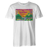 Melting Sunset Tee  -  Men's T-Shirt S / WHITE