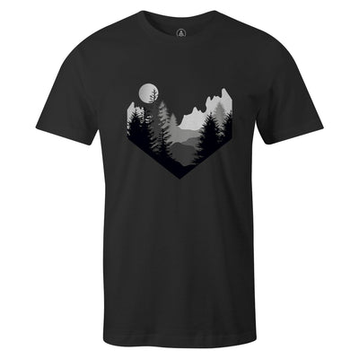 Mountain Mist Tee - Comfortable Cotton Men's T-Shirt