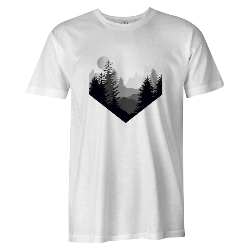 Mountain Mist Tee - Comfortable Cotton Men's T-Shirt