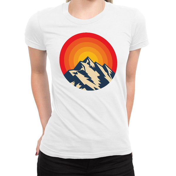 Peak Women's Tee  -  Women's T-Shirt XS / WHITE