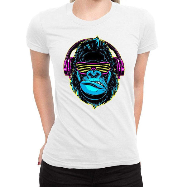 Rave Gorilla 2.0 Women's Tee  -  Women's T-Shirt XS / BLACK