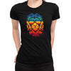 Retro Lion Women's Tee  -  Women's T-Shirt XS / BLACK