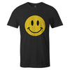 Smiley Face Tee – Men’s T-Shirt S / BLACK
