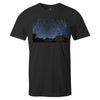 Space Vortex Tee  -  Men's T-Shirt S / BLACK