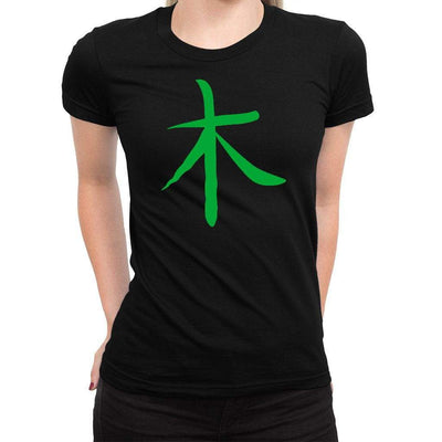 Tree Art Women's Tee  -  Women's T-Shirt XS / BLACK