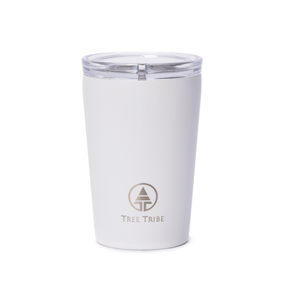 White Travel Cup (12 oz)  -  Travel Cup