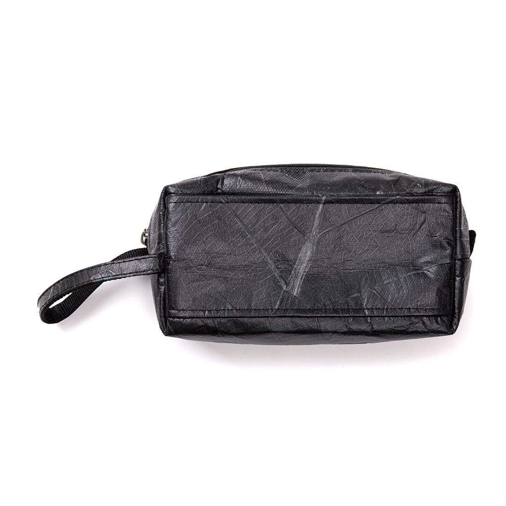 Travel Kit Toiletry Bag - Handmade Leaf Leather Accessories Pouch