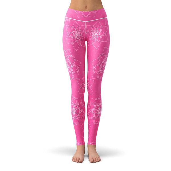 Blooming Star Leggings  -  Yoga Pants