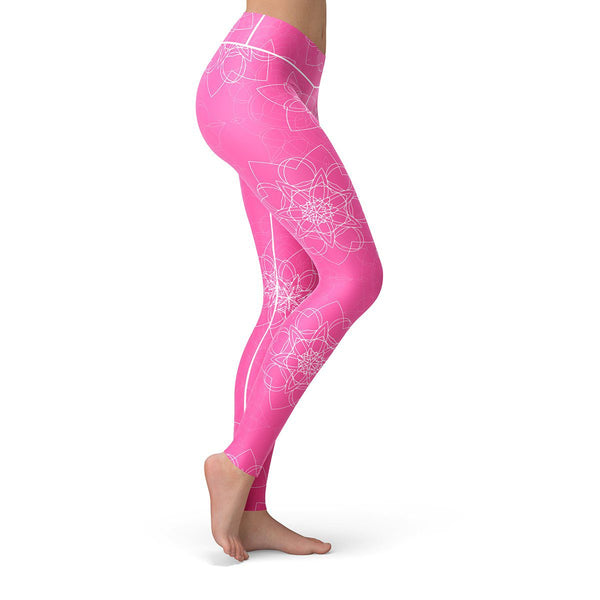 Blooming Star Leggings  -  Yoga Pants