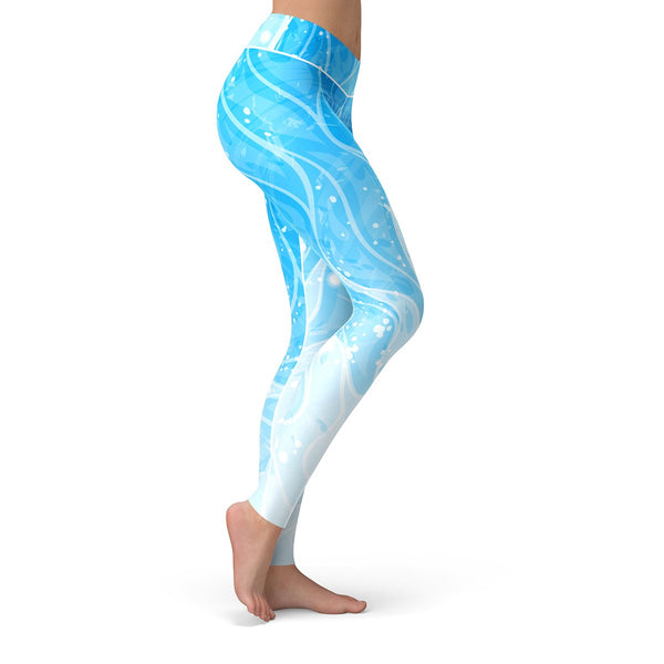 Sustainable Yoga Legging  Spirit of Om Yoga Legging Maui Black Nature -  YogaHabits