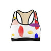 Brush Strokes Sports Bra  -  Yoga Top