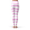Candy Stripes Leggings  -  Yoga Pants
