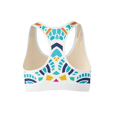 Colorful Mandala Sports Bra  -  Yoga Top