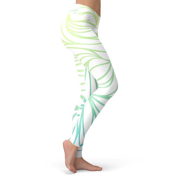 Colorful Sea Leggings  -  Yoga Pants