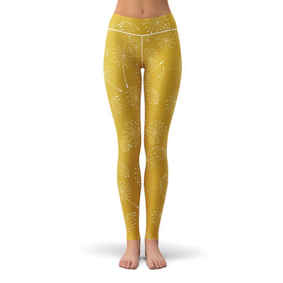 Dandelion Leggings  -  Yoga Pants