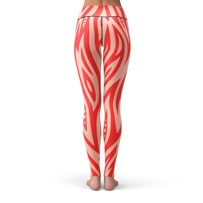 Flame Leggings  -  Yoga Pants