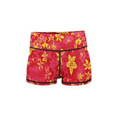 Floral Afterglow Yoga Shorts