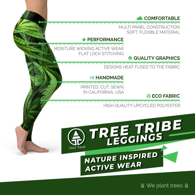 Ganj Leggings  Fitness Yoga Pants +1 Tree Planted