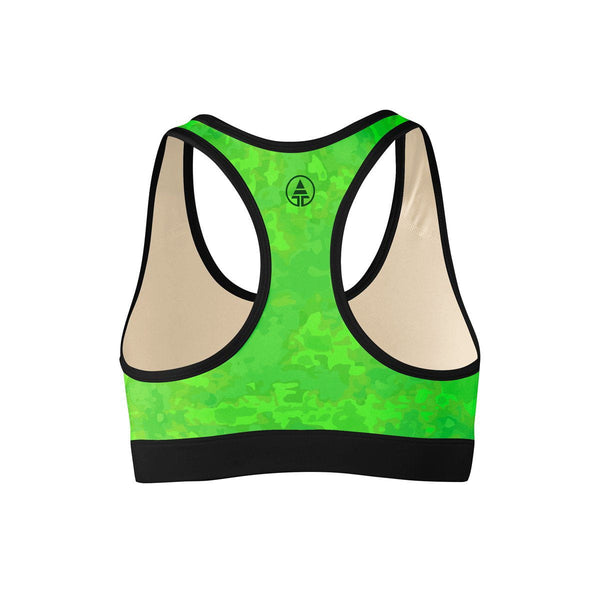 Green Dream Sports Bra  -  Yoga Top