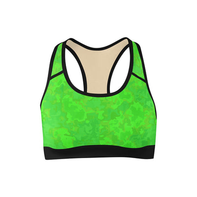 Green Dream Sports Bra  -  Yoga Top