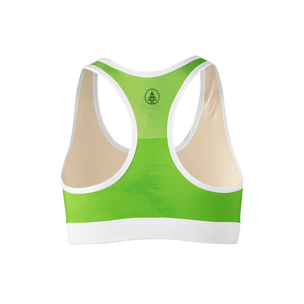 Green Envy Sports Bra  -  Yoga Top