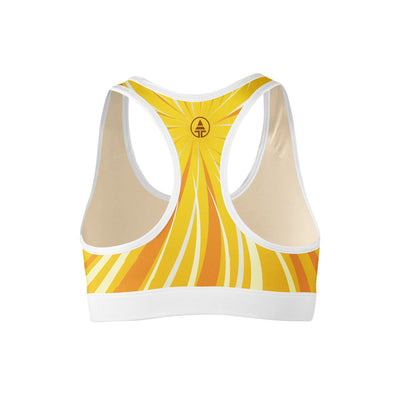 Groovy Sun Sports Bra  -  Yoga Top