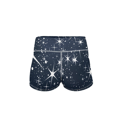 Milky Way Yoga Shorts  -