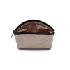 Leaf Leather Coin Bag - Natural