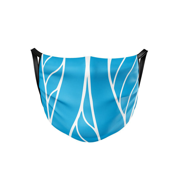 Ocean Floral Face Mask  -  Face Mask