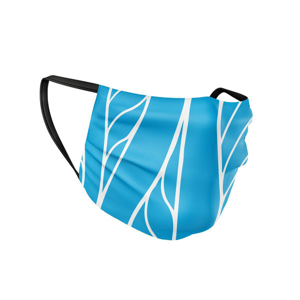 Ocean Floral Face Mask  -  Face Mask