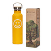 Smiley Face Water Bottle (20 oz)  -  Reusable Bottle