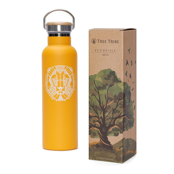 Tribal Lion Water Bottle (20 oz)  -  Reusable Bottle